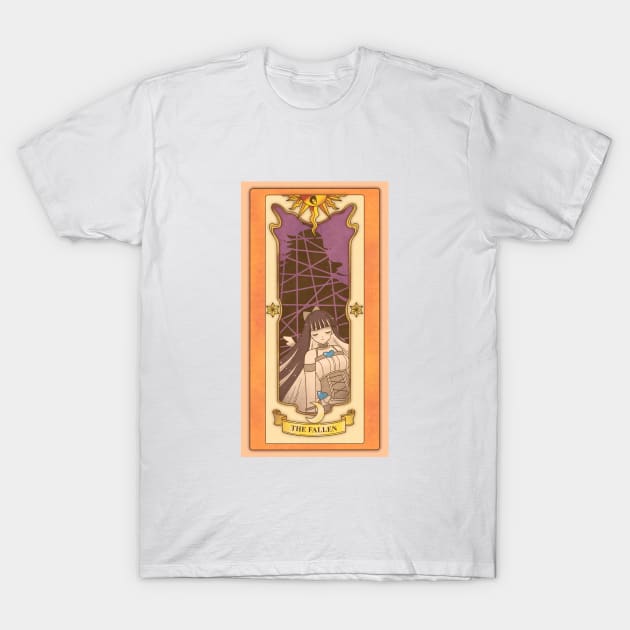 Fallen Clow Card T-Shirt by Thilah